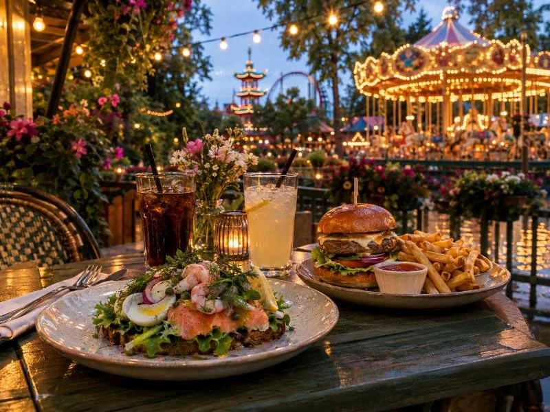 Tivoli Ekstra: entré, turpas og et Easy Food-måltid