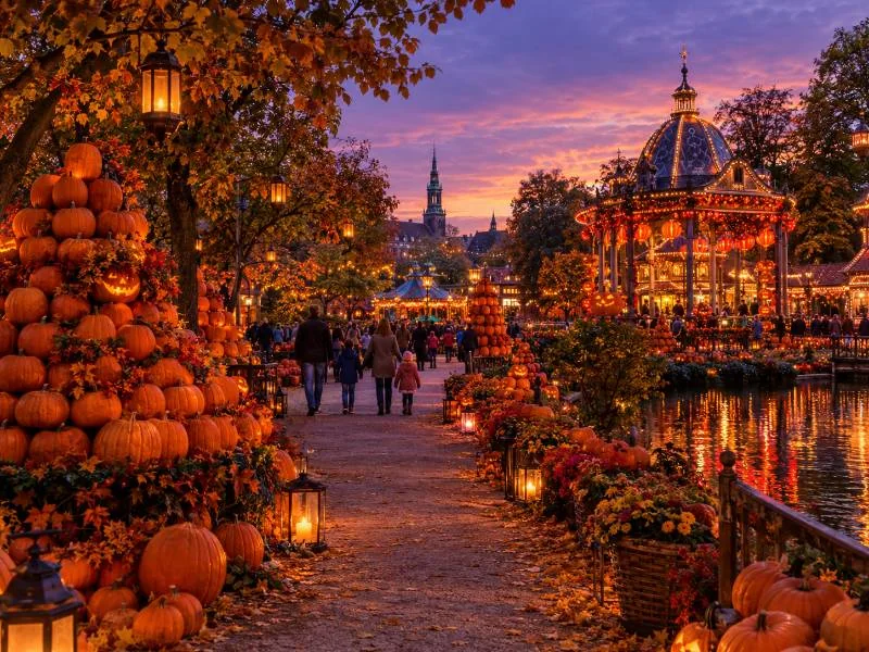 Halloween i Tivoli: entré og turpas